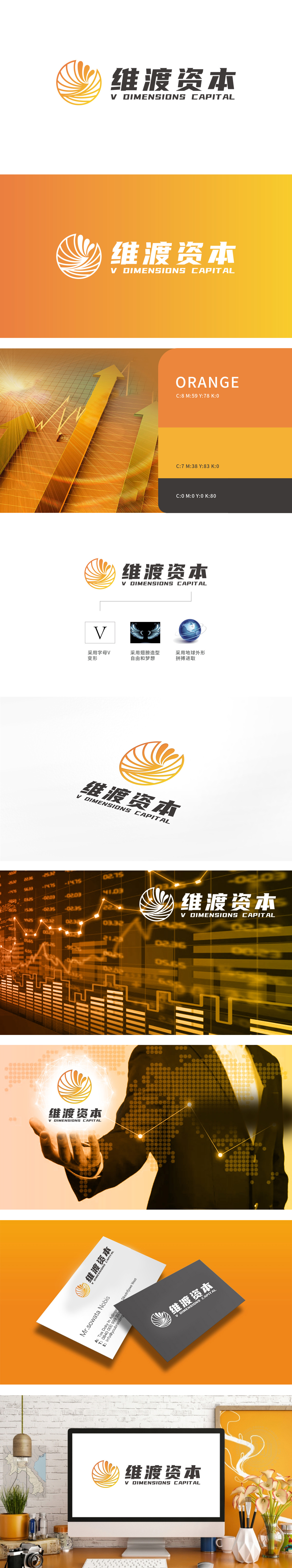 维渡资本	金融财务	LOGO设计