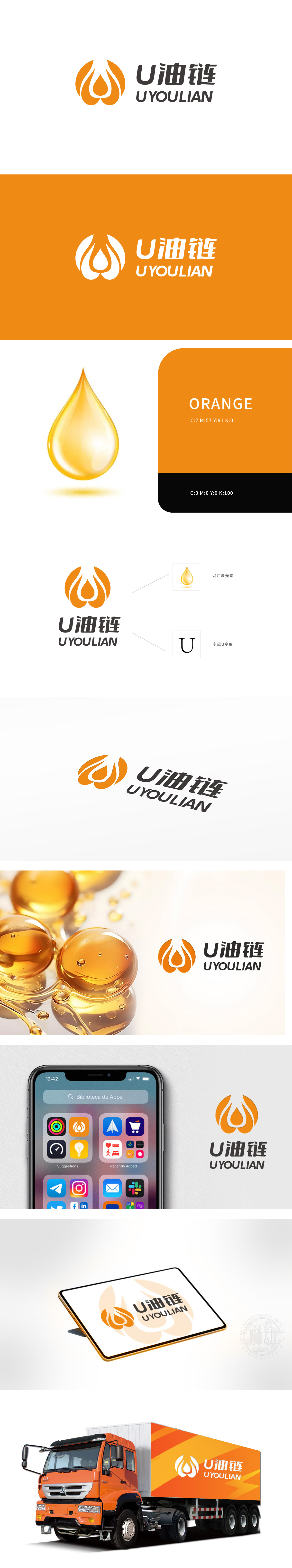 U油链	化工/能源	LOGO设计