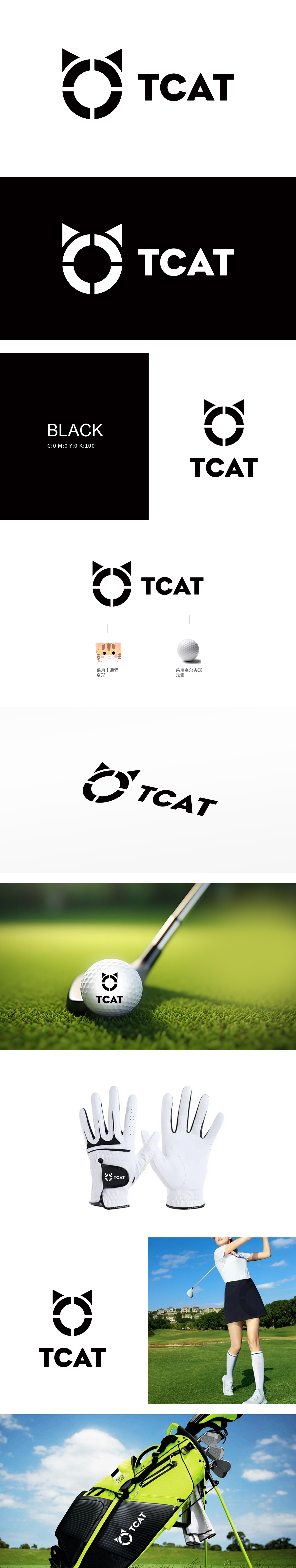 T cat 电子/家电产品 LOGO设计