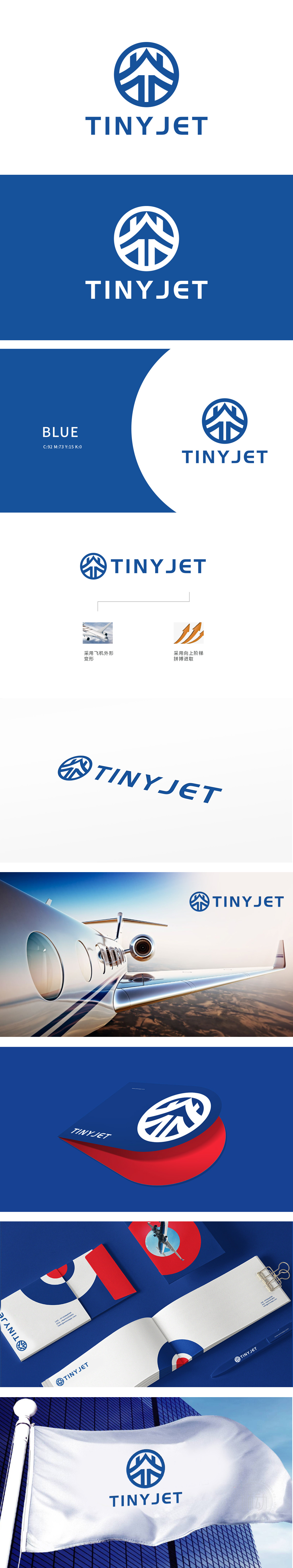 TinyJet	车船航空器制造	LOGO设计