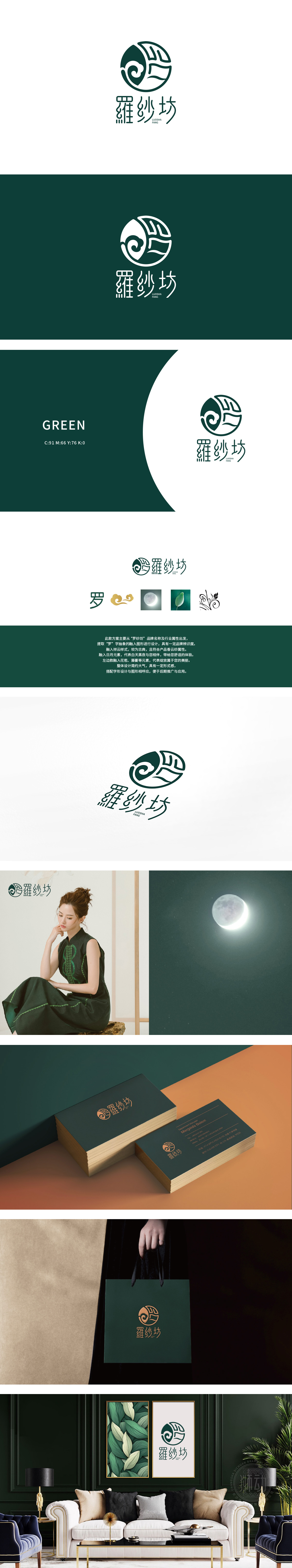 罗纱坊	服装/鞋帽/配饰	LOGO设计