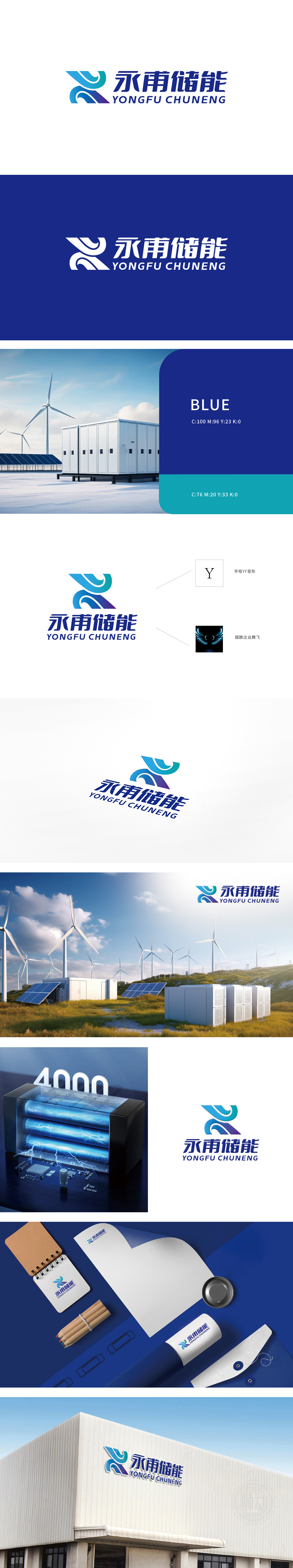 能投永甫 化工/能源 LOGO设计