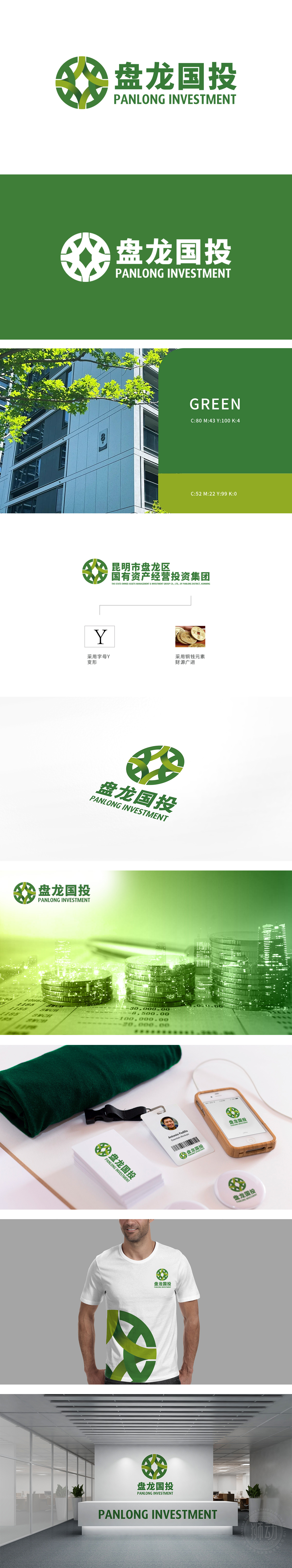 盘龙国投国有资产经营投资	金融财务	LOGO设计