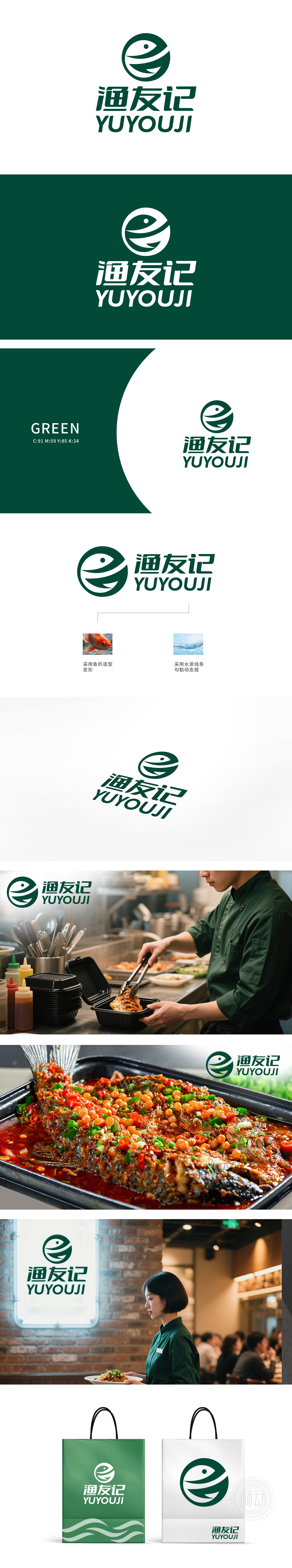 渔友记	餐饮	LOGO设