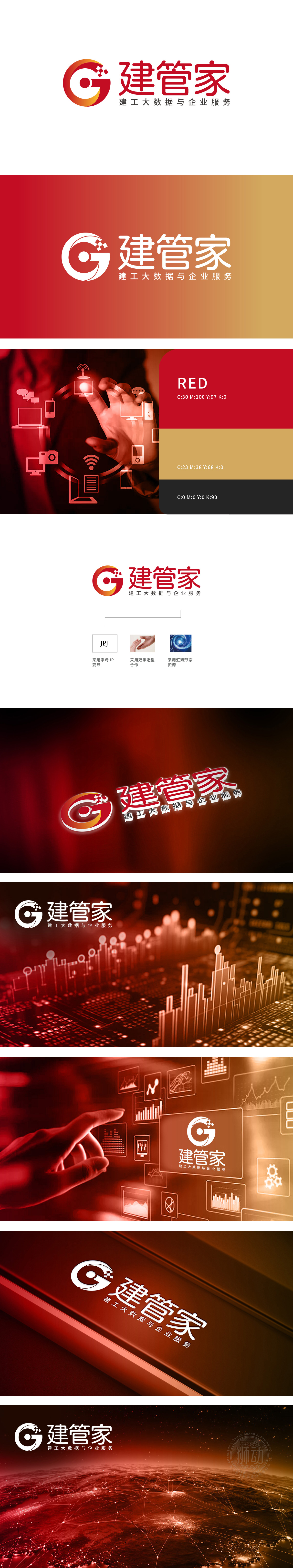 建管家 互联网LOGO设计