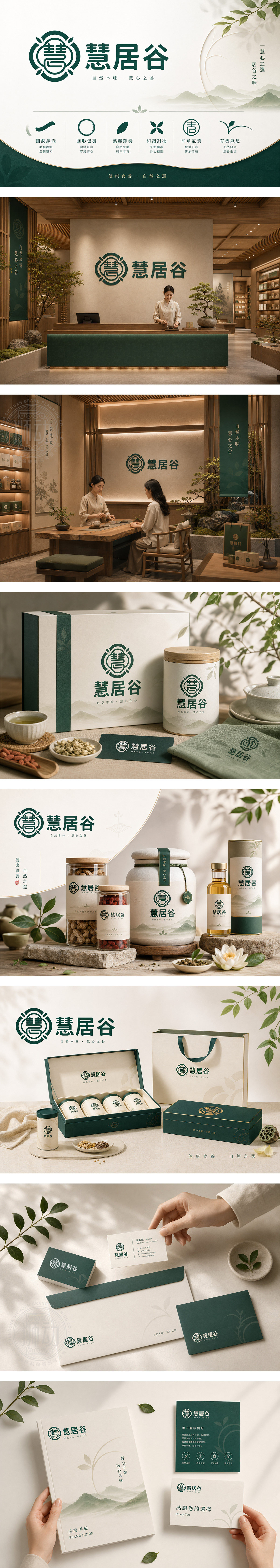 慧居谷健康食品高端滋补品节气食养有机食材