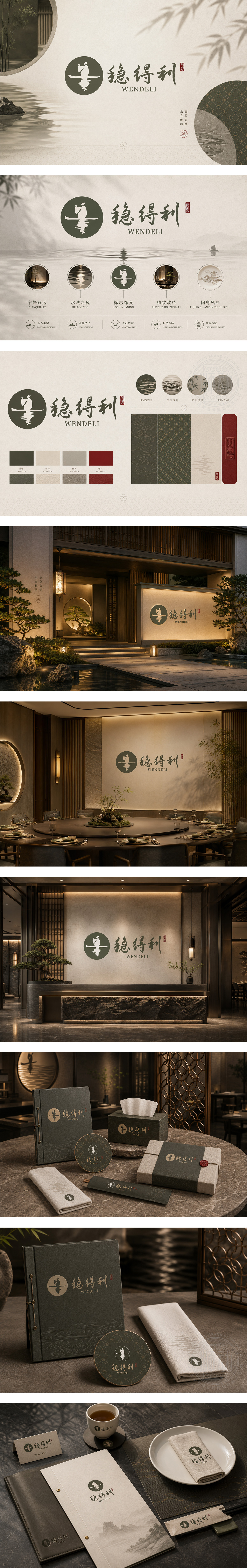 稳得利高端餐饮精致中餐闽粤菜系文化主题餐厅庭院式酒店高端宴请私房菜