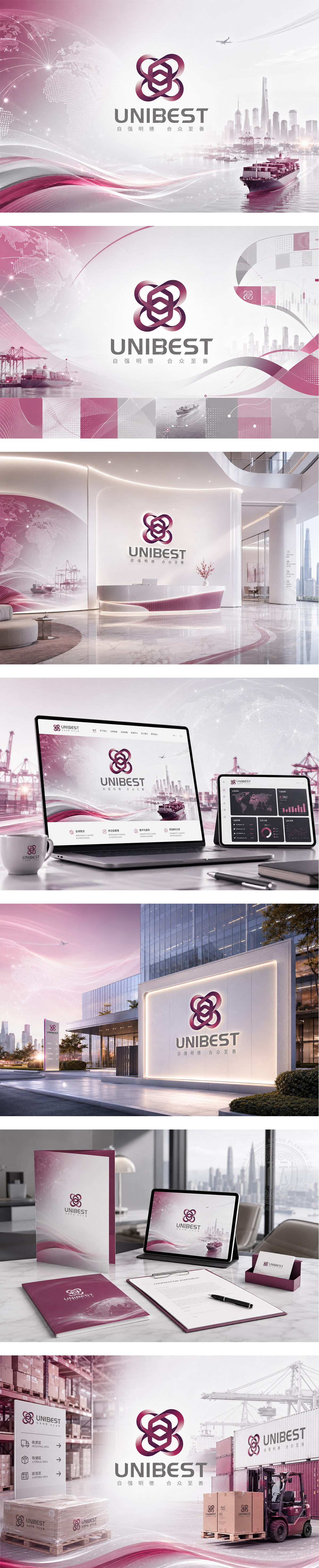 UNIBEST综合物流多式联运仓储配送国际货代全球供应链