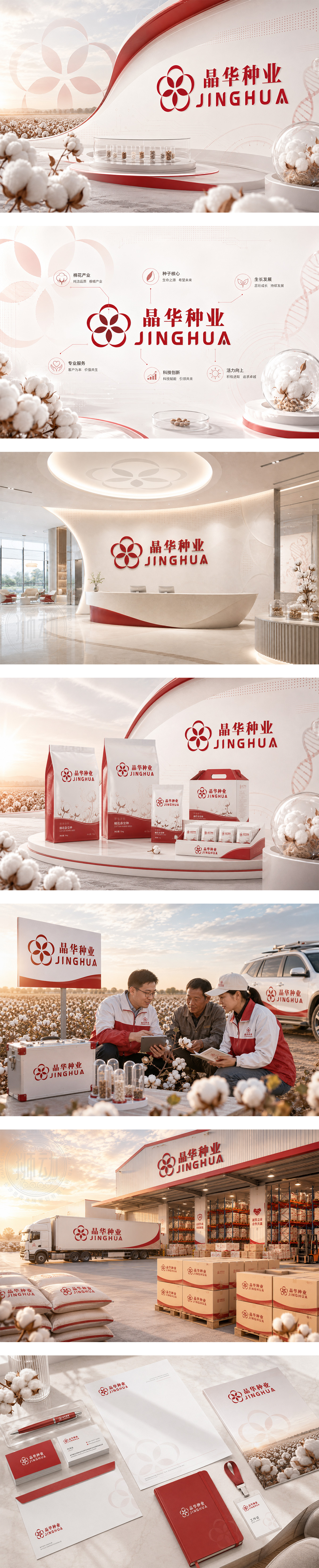 晶华种业棉花种业农业科技生物育种种业振兴农业产业化农资供应种子研发作物改良