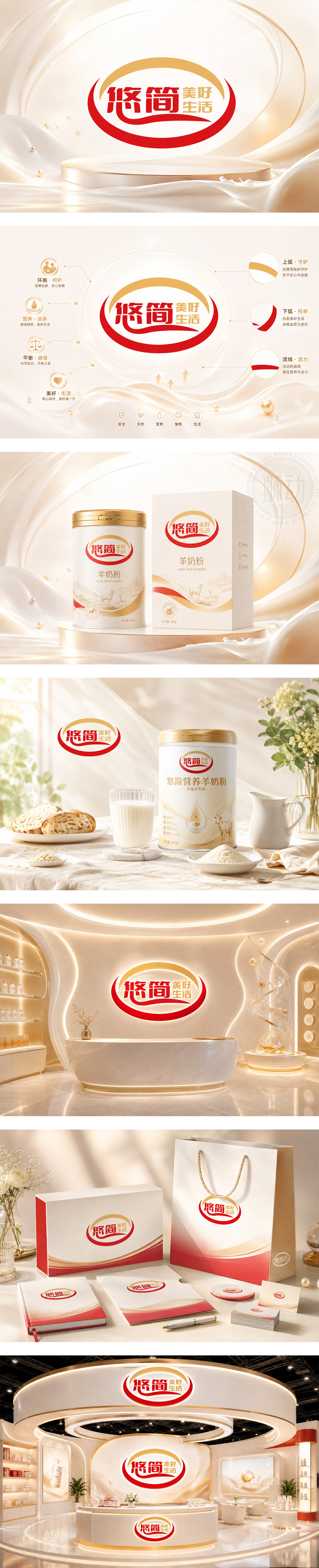 悠简美高端乳制品营养健康食品大健康膳食补充羊奶粉品牌