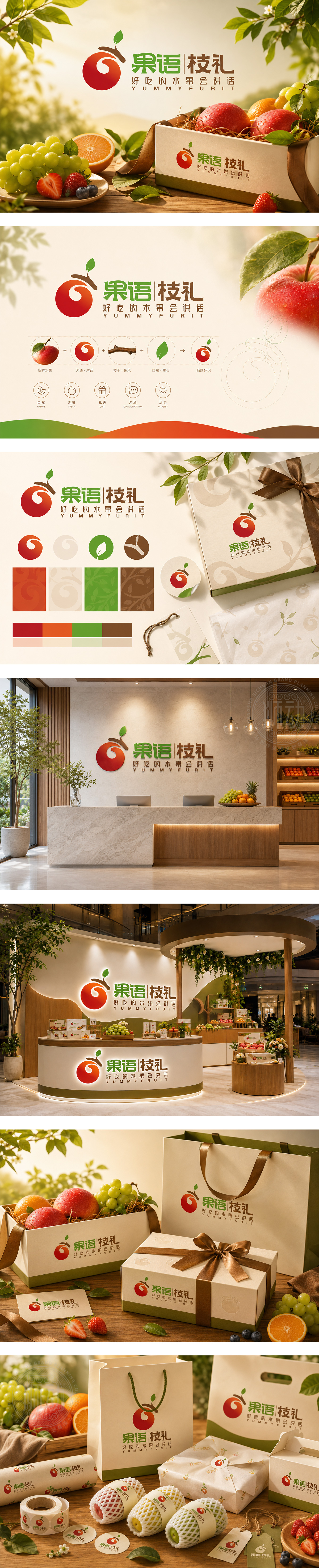 果语枝礼高端水果店高端水果零售生鲜电商农产品品牌水果礼品果园直供