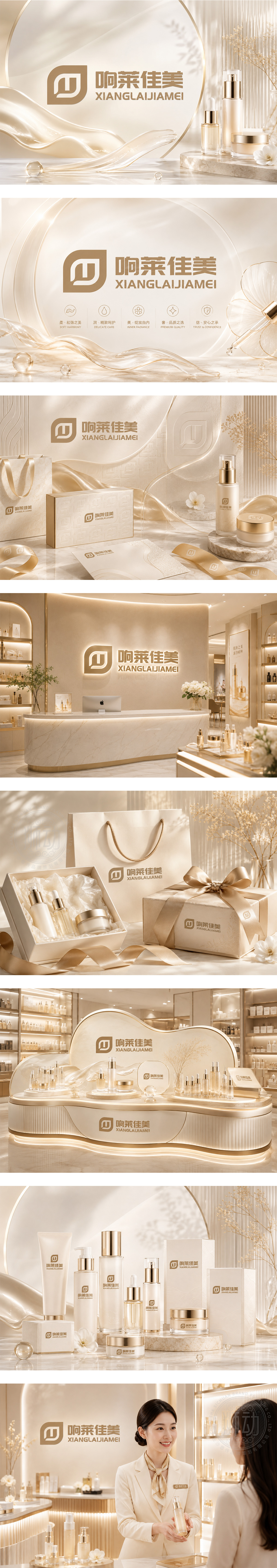 响莱佳美护肤品牌美妆个护品牌化妆品品牌皮肤管理高端美妆零售