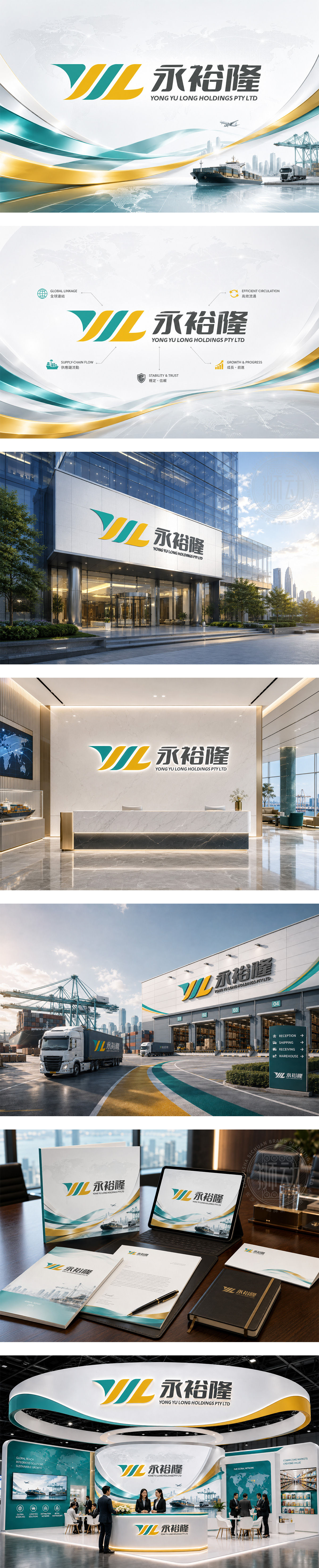 永裕隆国际物流供应链管理物流控股集团综合物流服务商进出口贸易