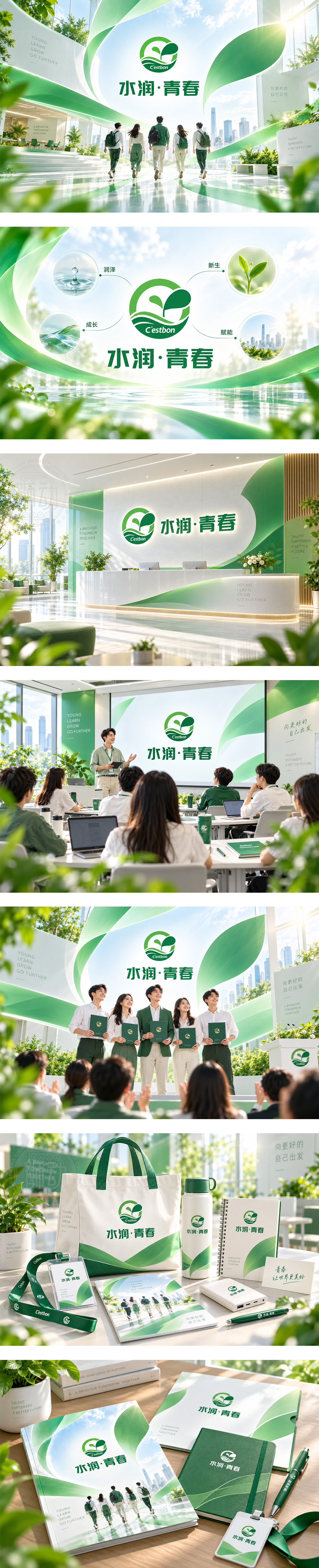 水润·青春饮用水健康水品牌管培生青年人才培养绿色企业文化青春成长训练营