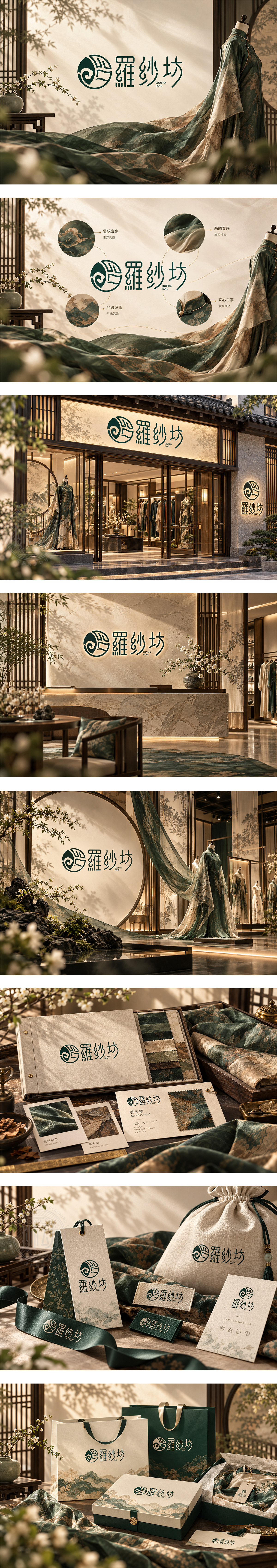 罗纱坊新中式国风服饰香云纱丝绸非遗面料东方轻奢服饰面料品牌