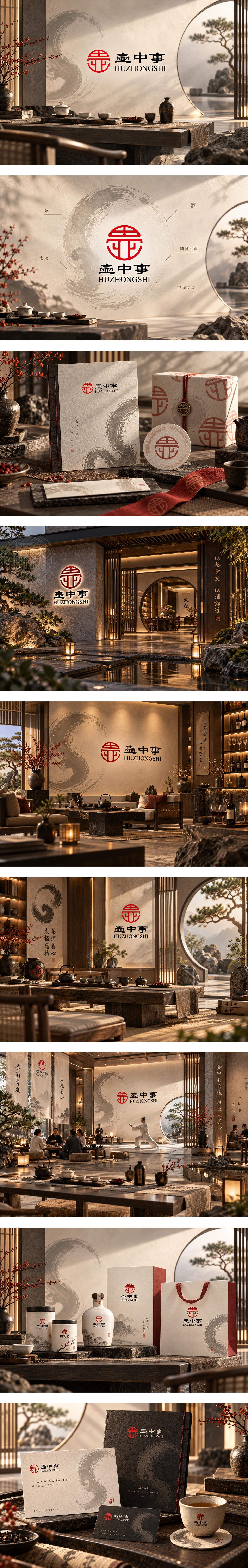 壶中事新中式茶酒空间东方茶酒文化太极圆融会所茶酒融合生活方式品牌