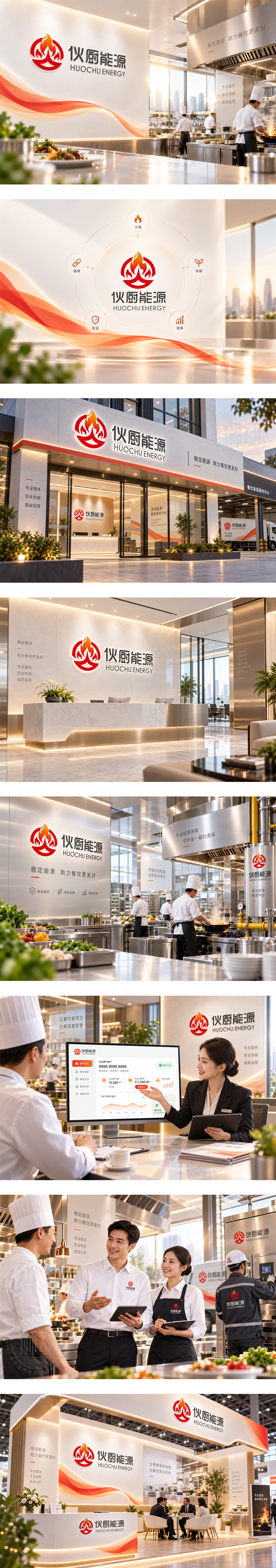 伙厨能源餐饮能源服务商用厨房智慧能源管理餐饮后厨安全稳定高效能源解决方案