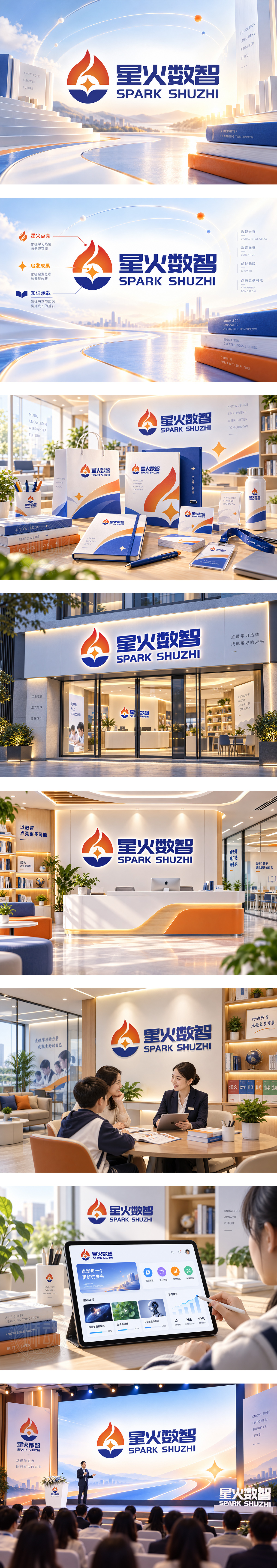 星火数智教育科技课后辅导升学备考在线教育智慧学习平台