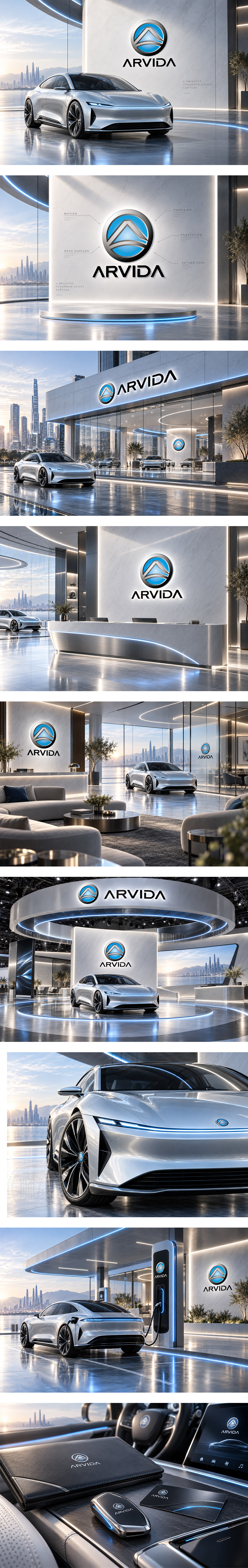 ARVIDA未来出行汽车科技新能源汽车智能电动车品牌