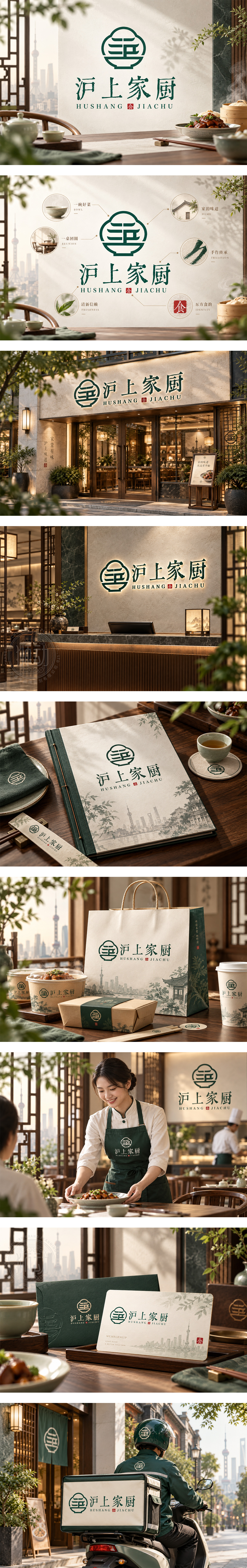 沪上家厨上海本帮菜沪上风味餐饮海派家常温菜餐饮品牌