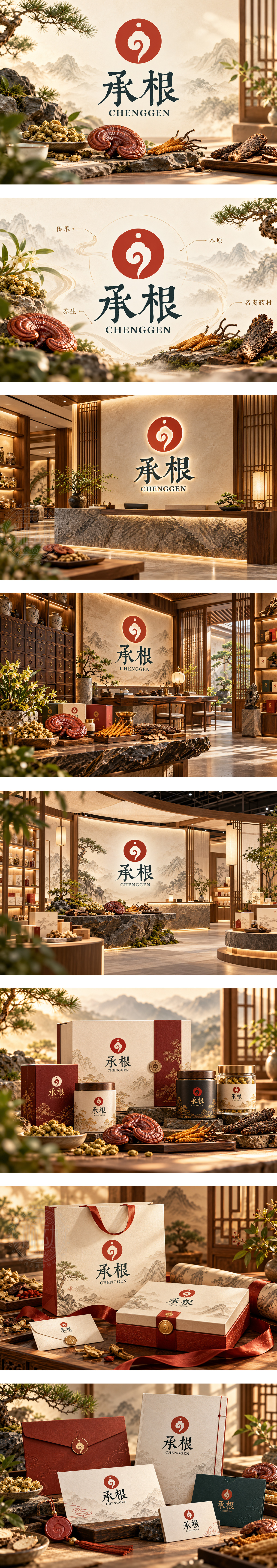 承根中医药名贵滋补养生参茸虫草药食同源健康调理中医药品牌